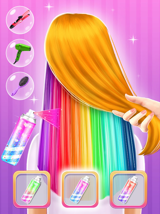 #3. Makeup Game- Hair Salon Artist (Android) By: The Fashion Valley