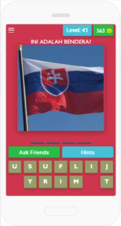 #4. Guess the flag (Android) By: muhammad alfit