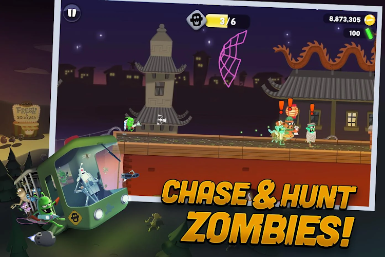 #9. Zombie Catchers : Hunt & sell (Android) By: Deca Games