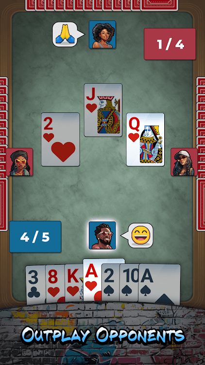 #3. Spades Fever: Card Plus Royale (Android) By: WildCard Games