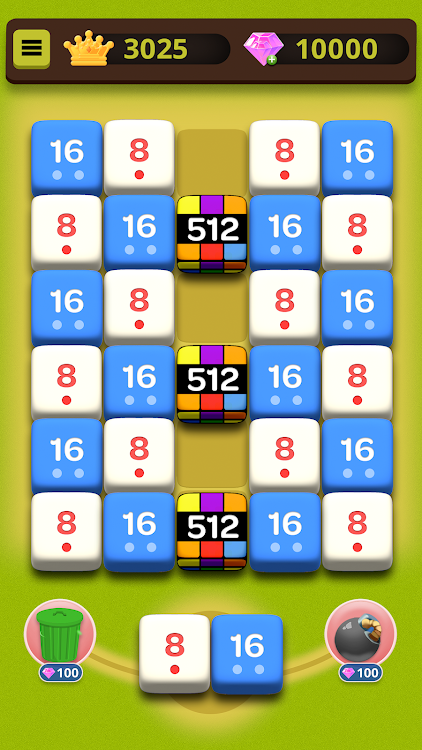 #3. Merge X3 (Android) By: Spearmint Games