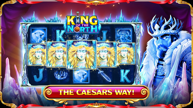 #3. Caesars Slots: Casino Games (Android) By: Playtika