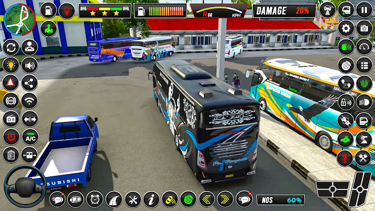 #4. Modern Bus Simulator: Euro Bus (Android) By: Games Tooist