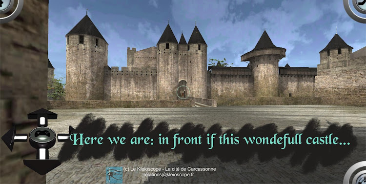 #3. Carcassonne medieval city 3D (Android) By: Kleioscope