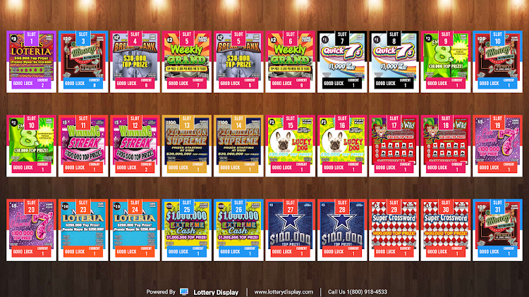 #8. lottery Display Advance (Android) By: 11thagency