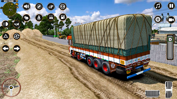 #8. Mud Truck Driving Simulator (Android) By: Euro Games Hub