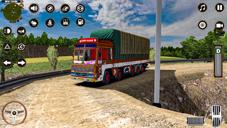 #10. Mud Truck Driving Simulator (Android) By: Euro Games Hub