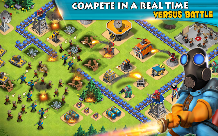 #6. Empire At War: Battle Of Natio (Android) By: War Lands : Battle Field