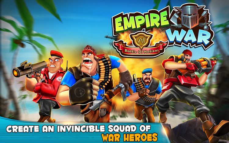 #8. Empire At War: Battle Of Natio (Android) By: War Lands : Battle Field