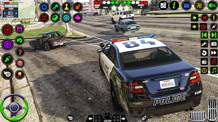 #2. American Police Car Simulator (Android) By: Aspen Gaming 2023