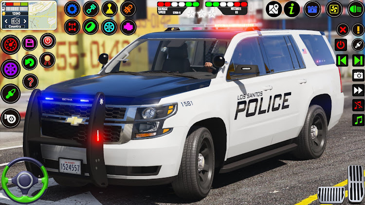 #5. American Police Car Simulator (Android) By: Aspen Gaming 2023