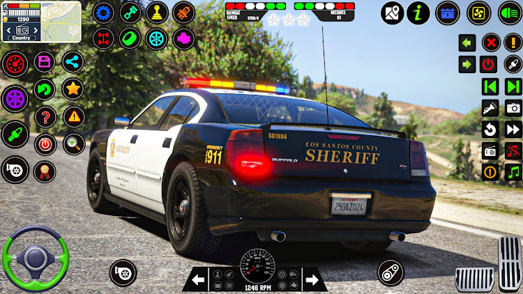 #6. American Police Car Simulator (Android) By: Aspen Gaming 2023