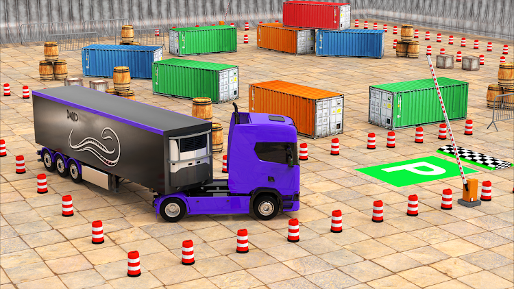 #5. Truck Driving 3D - Truck Games (Android) By: Tulip Apps