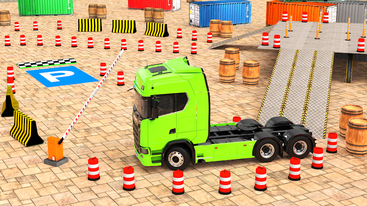 #9. Truck Driving 3D - Truck Games (Android) By: Tulip Apps