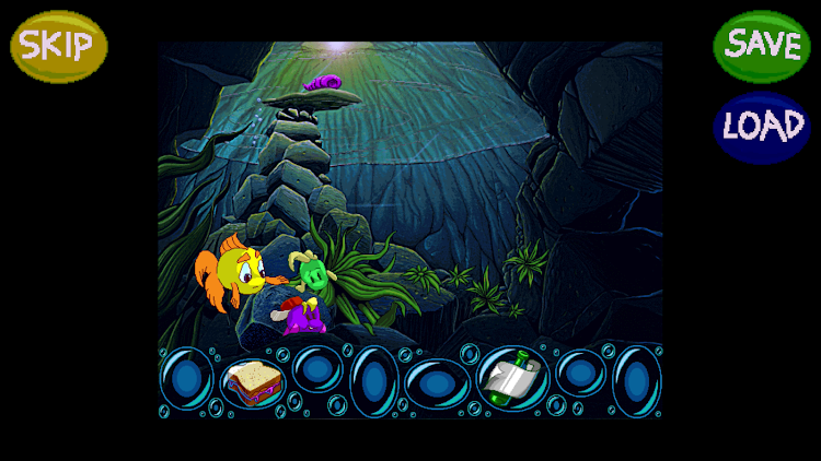 #10. Freddi Fish 1: Kelp Seeds (Android) By: Humongous Entertainment