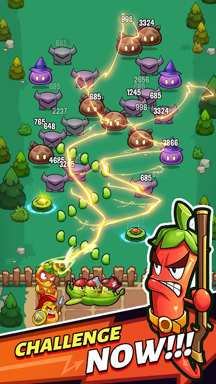 #10. Plant Survivor:Bang Bang (Android) By: Fun&Q Game