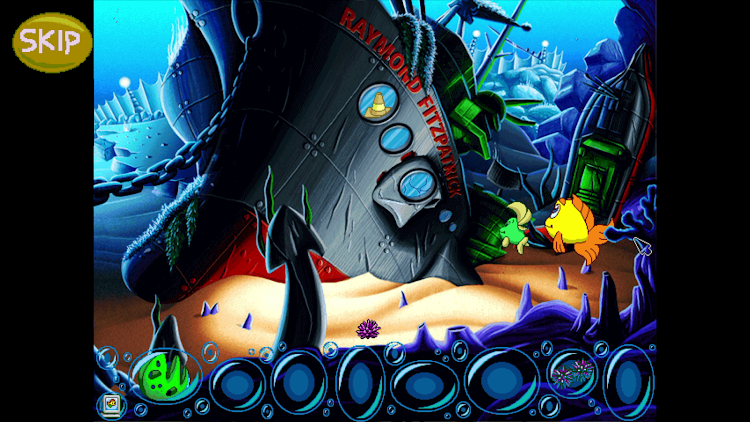 #6. Freddi Fish 5: Coral Cove (Android) By: Humongous Entertainment