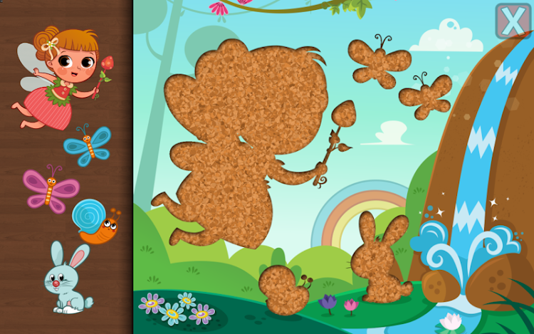 #7. Fairytale Puzzles for Toddlers (Android) By: Pixel Envision Ltd.