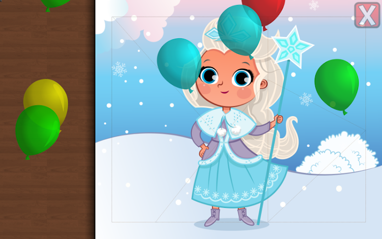 #9. Fairytale Puzzles for Toddlers (Android) By: Pixel Envision Ltd.