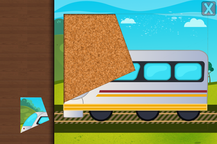 #7. Trains Planes Puzzle for Kids (Android) By: Pixel Envision Ltd.