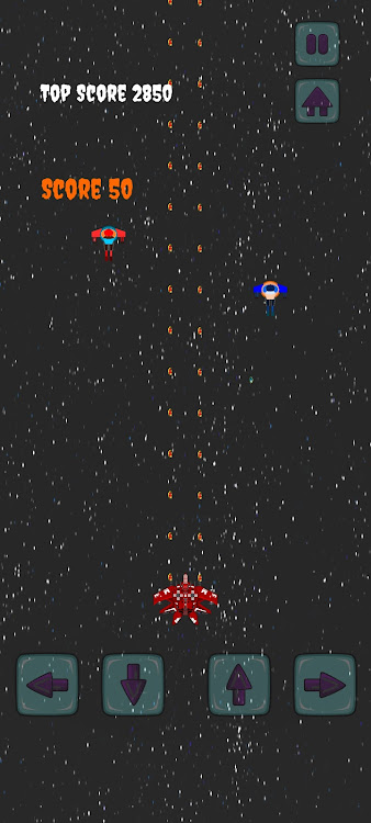 #4. Lone Space Shooter Game (Android) By: RIGID APPS