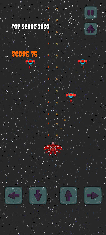 #6. Lone Space Shooter Game (Android) By: RIGID APPS