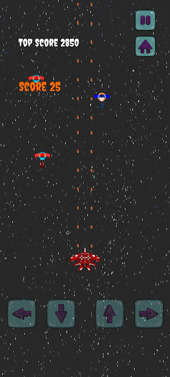 #10. Lone Space Shooter Game (Android) By: RIGID APPS