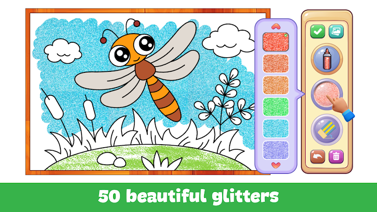 #6. Kids Coloring Game Color Learn (Android) By: kidsplaylearninggames.com