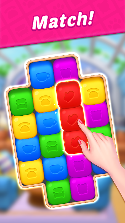 #2. Design Blast - Match & Home (Android) By: Bigcool Games