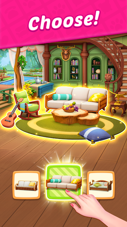 #3. Design Blast - Match & Home (Android) By: Bigcool Games