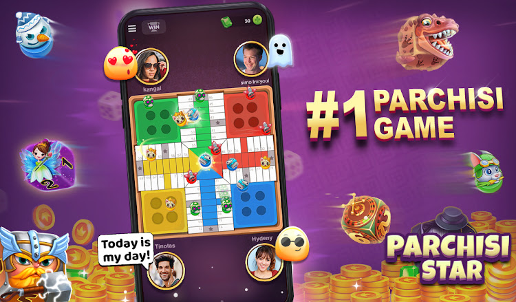 #7. Parchisi STAR Online (Android) By: Gameberry Labs