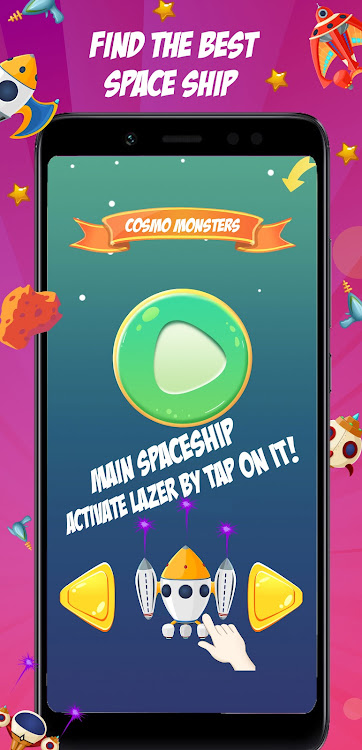 #2. Cosmo Baddle Ball Game (Android) By: PumPamPom