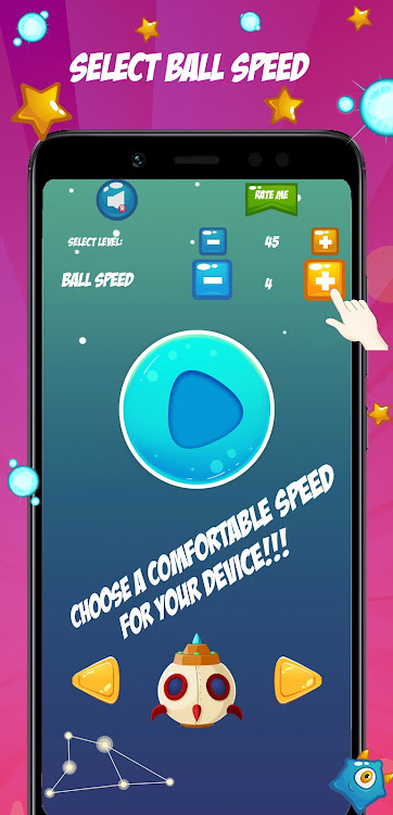 #4. Cosmo Baddle Ball Game (Android) By: PumPamPom