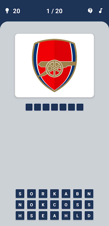 #2. Guess the Soccer Logo Quiz (Android) By: Gryffindor apps