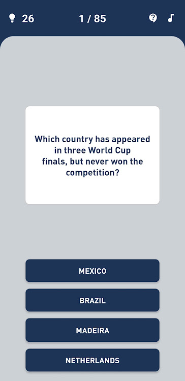 #6. Guess the Soccer Logo Quiz (Android) By: Gryffindor apps