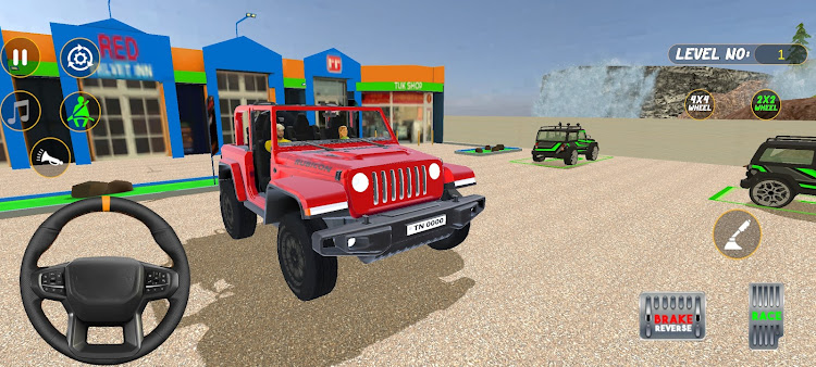 #5. Jeep Simulator Driving Game 3D (Android) By: 5911 Simulation Games