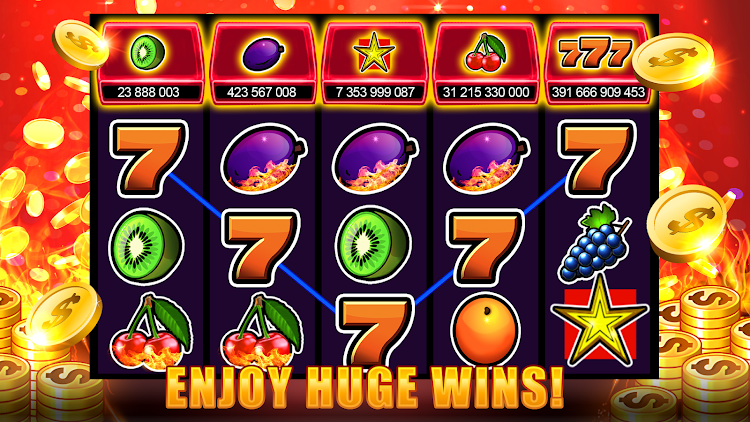 #10. Slots 777 - Slot Machine Games (Android) By: TINYSOFT - slots, slot machines & casino games