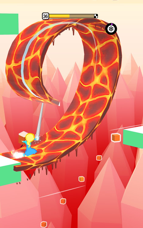 #10. Freeze Rider - Frozen Slides (Android) By: Homa