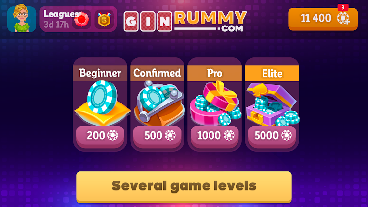 #6. Ginrummy.com : The reference (Android) By: Exoty