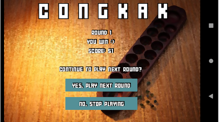 #5. Traditional Congkak (Android) By: S.Bahrin