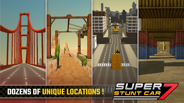 #3. Super Car Stunt 7 (Android) By: GameAshlar