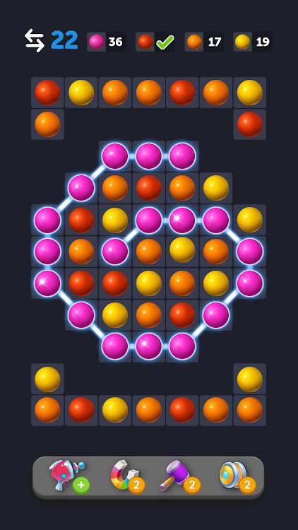 #5. Bubble Link - Connect & Match (Android) By: Ilyon