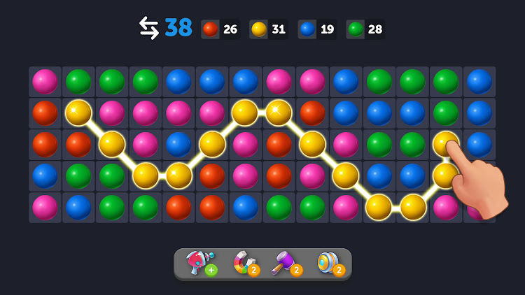 #6. Bubble Link - Connect & Match (Android) By: Ilyon