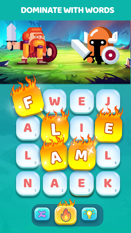 #7. Poke of Words: Fun Word Puzzle (Android) By: Pixcell Play