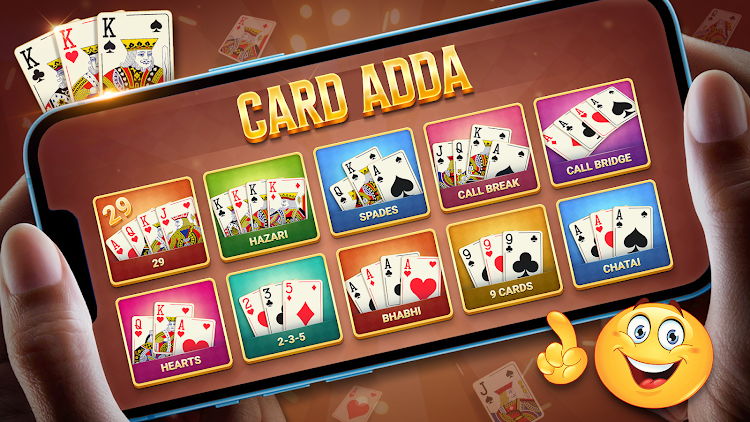 #7. Card Adda -29 Callbreak হাজারী (Android) By: Live Card Games