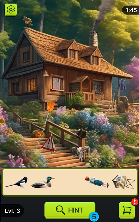 #8. Hidden Object Gardens (Android) By: BoomBit Games