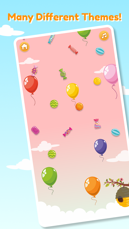 #7. Pop & Learn: Toddler Balloons (Android) By: Too Funny Artists