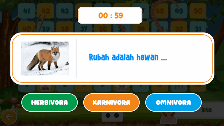 #4. Ular Tangga Golongan Hewan (Android) By: Qreatif