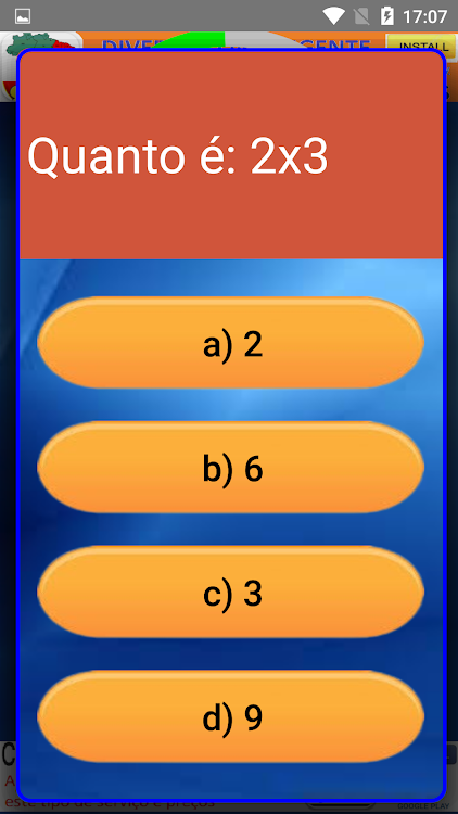 #3. Quiz Tabuada Facil (Android) By: Eduardo Roldan