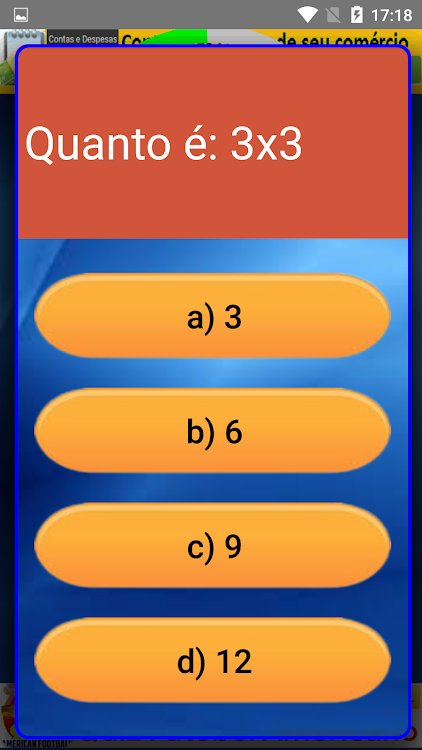 #5. Quiz Tabuada Facil (Android) By: Eduardo Roldan